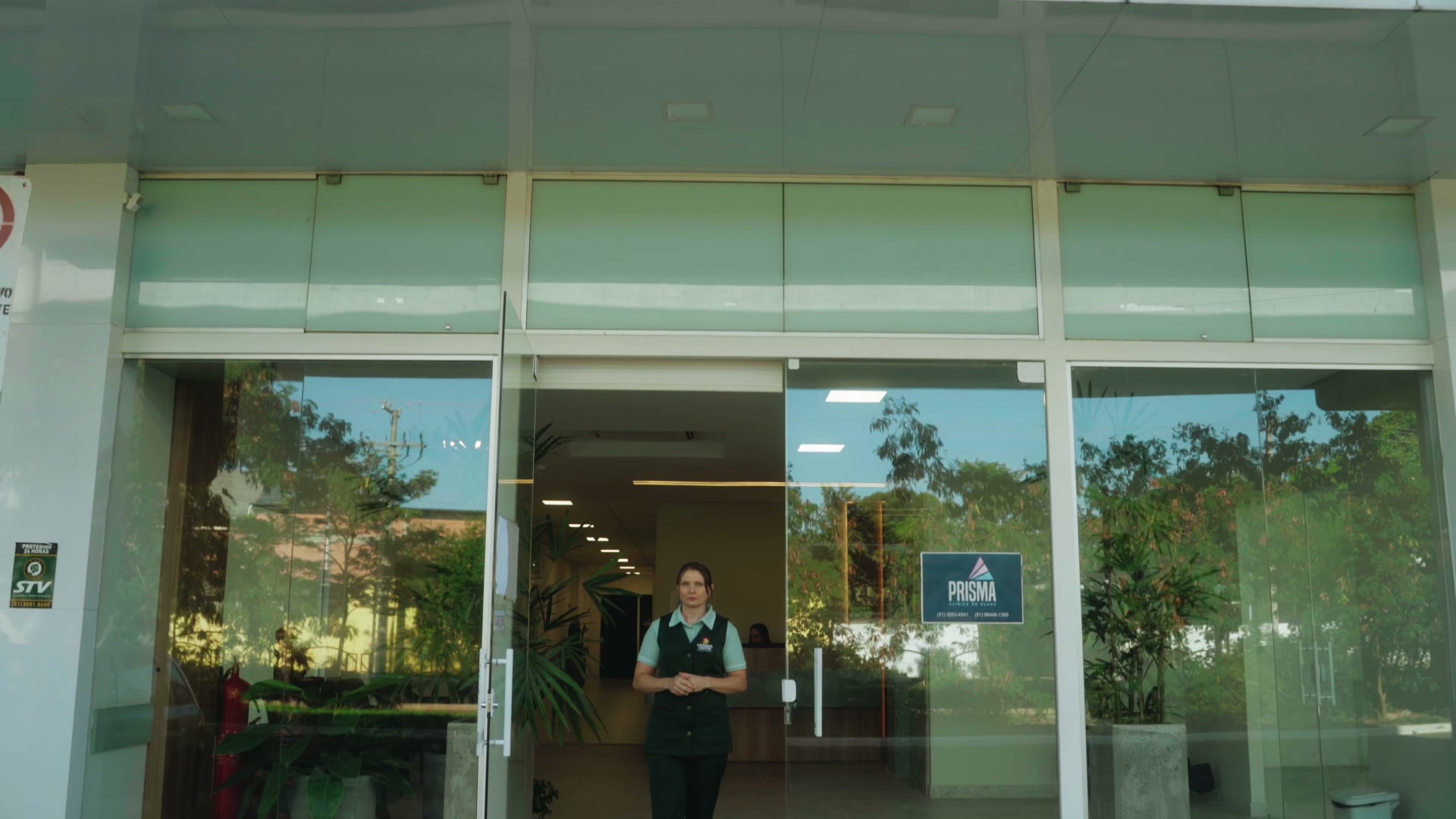 Entrada da sede do Catarata Center, em Novo Hamburgo